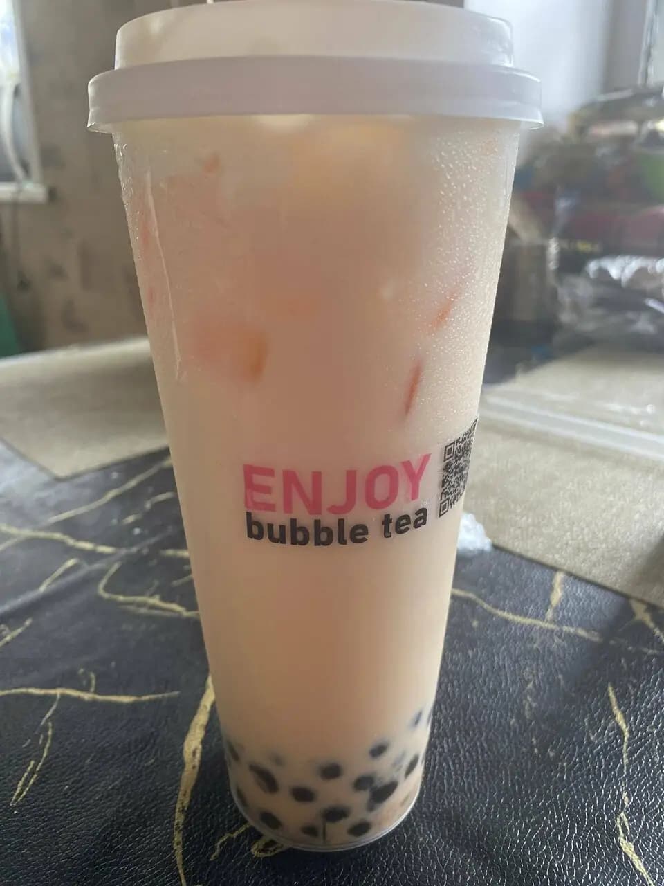 Enjoy bubble tea