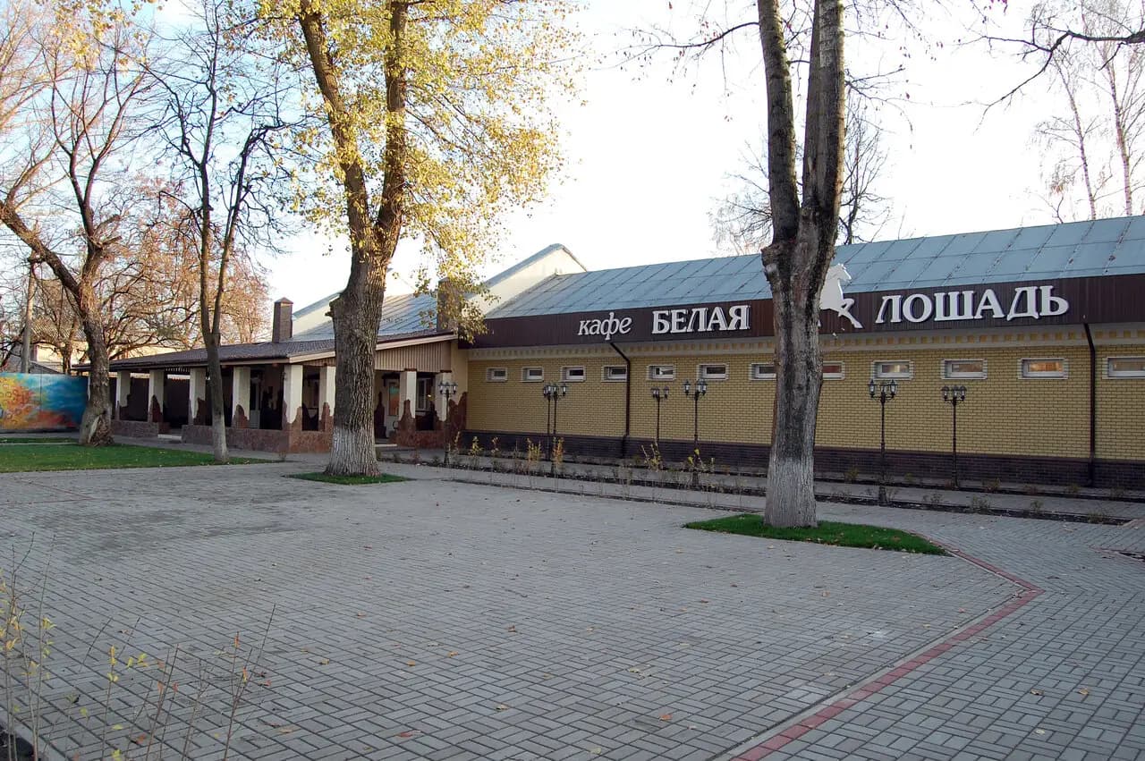 Белая лошадь