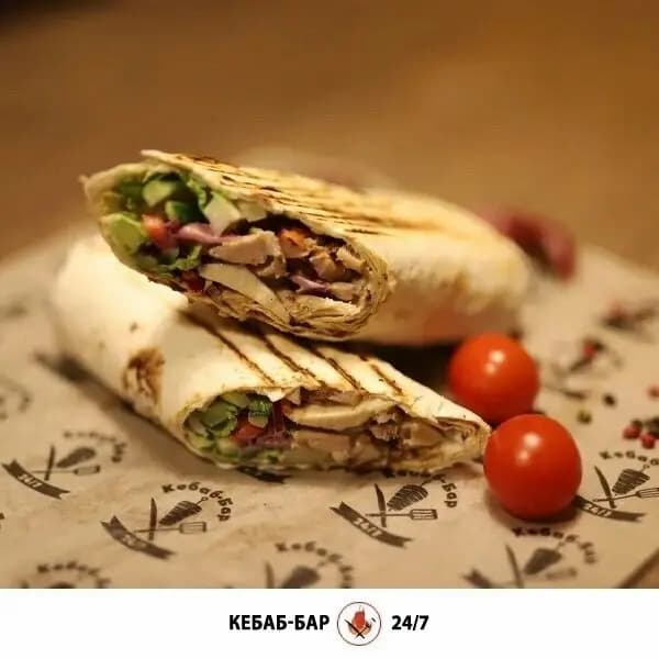 Кебаб в лаваше