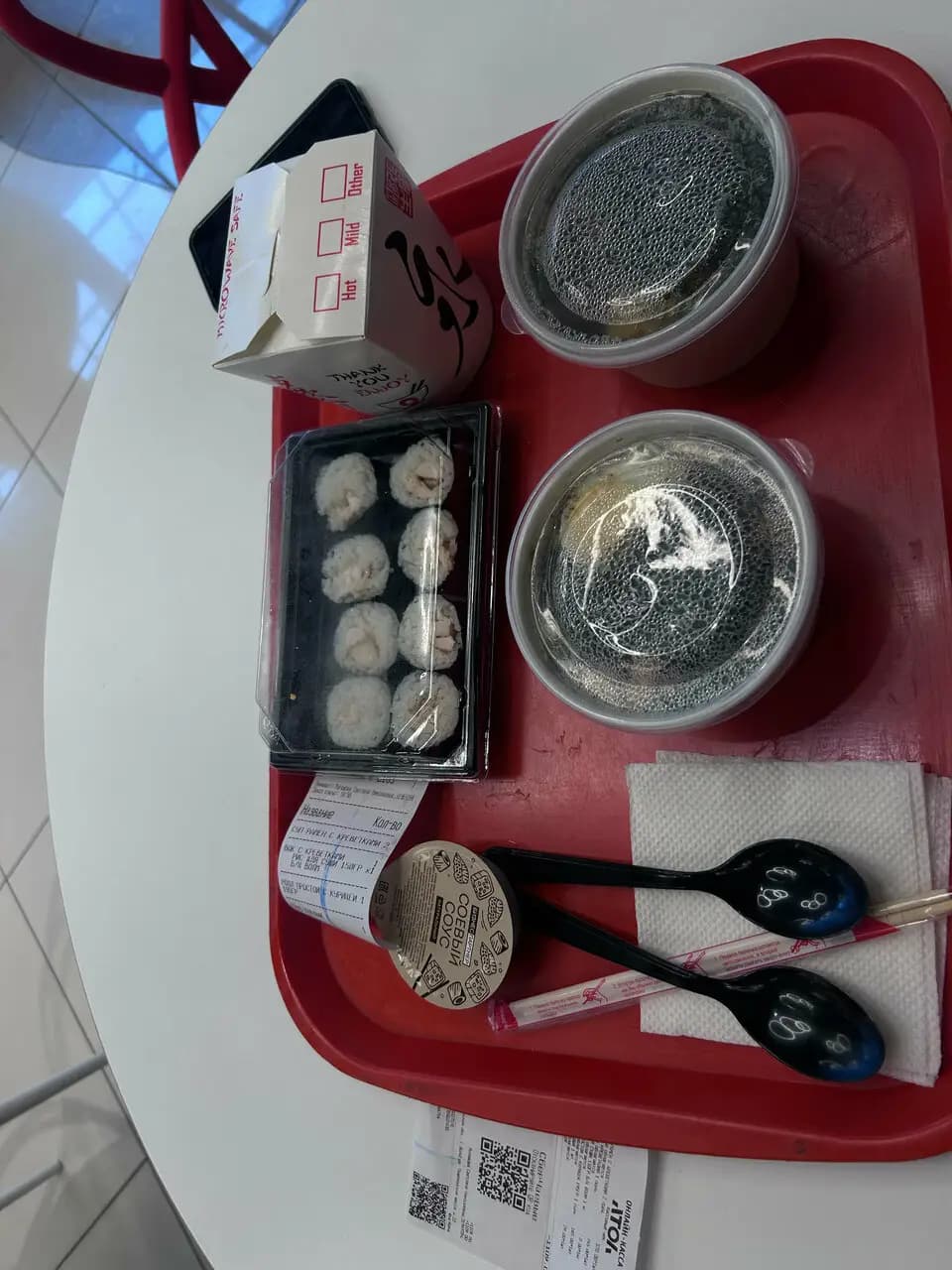 Рис и палки