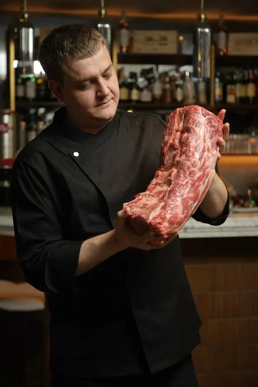 Бифстроганов гриль