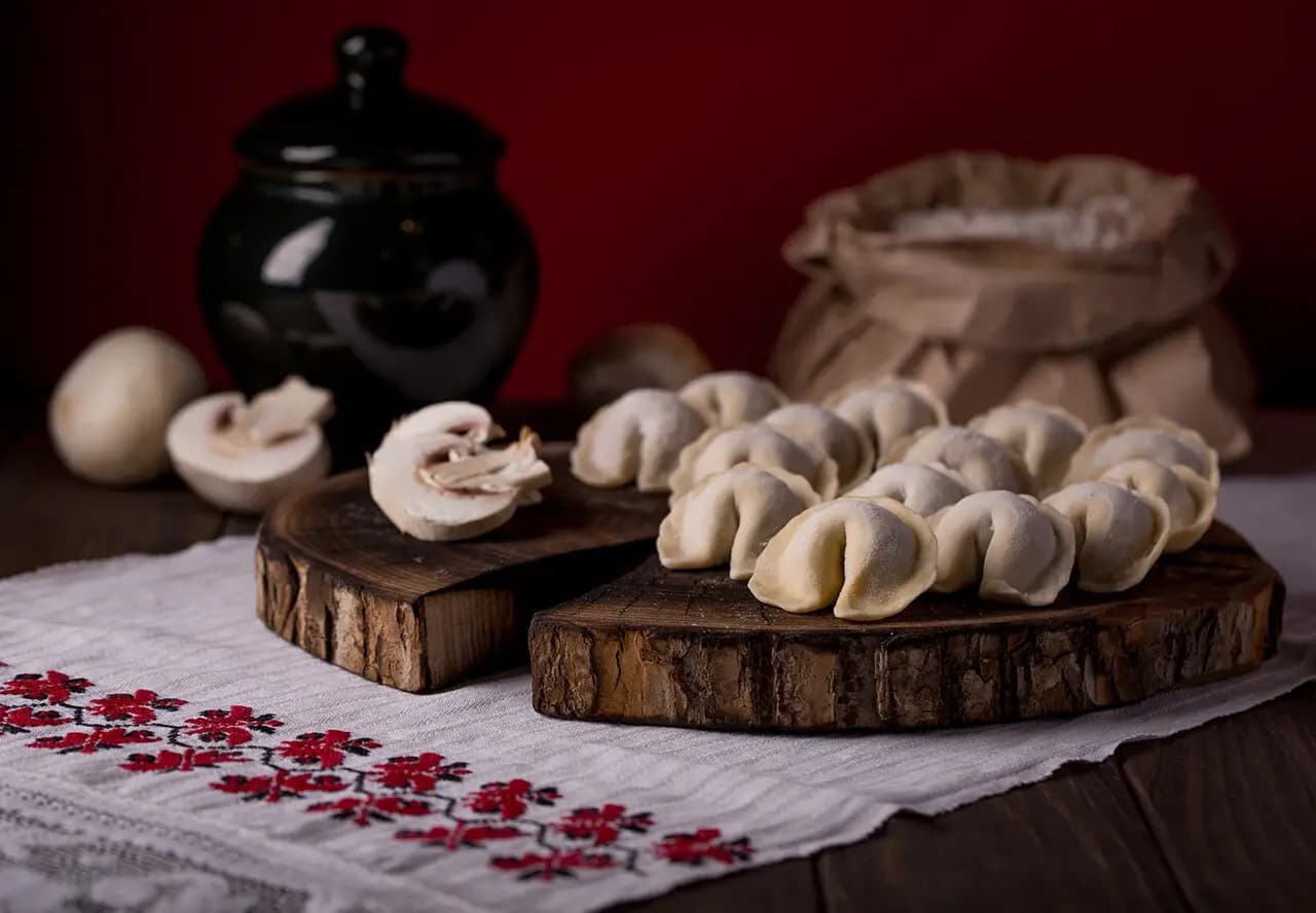 Горячий пельмень