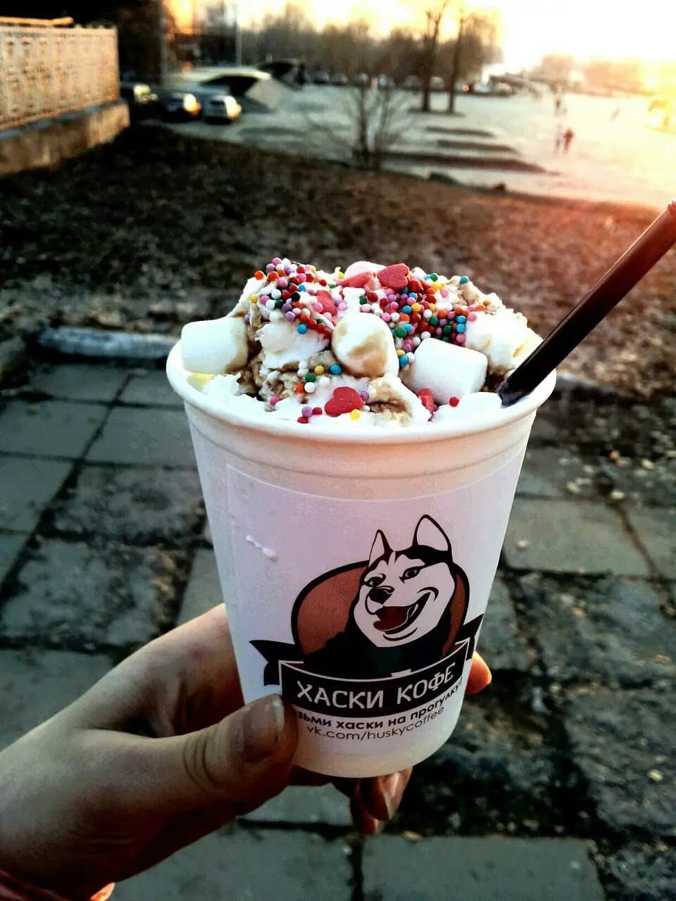 Хаски кофе