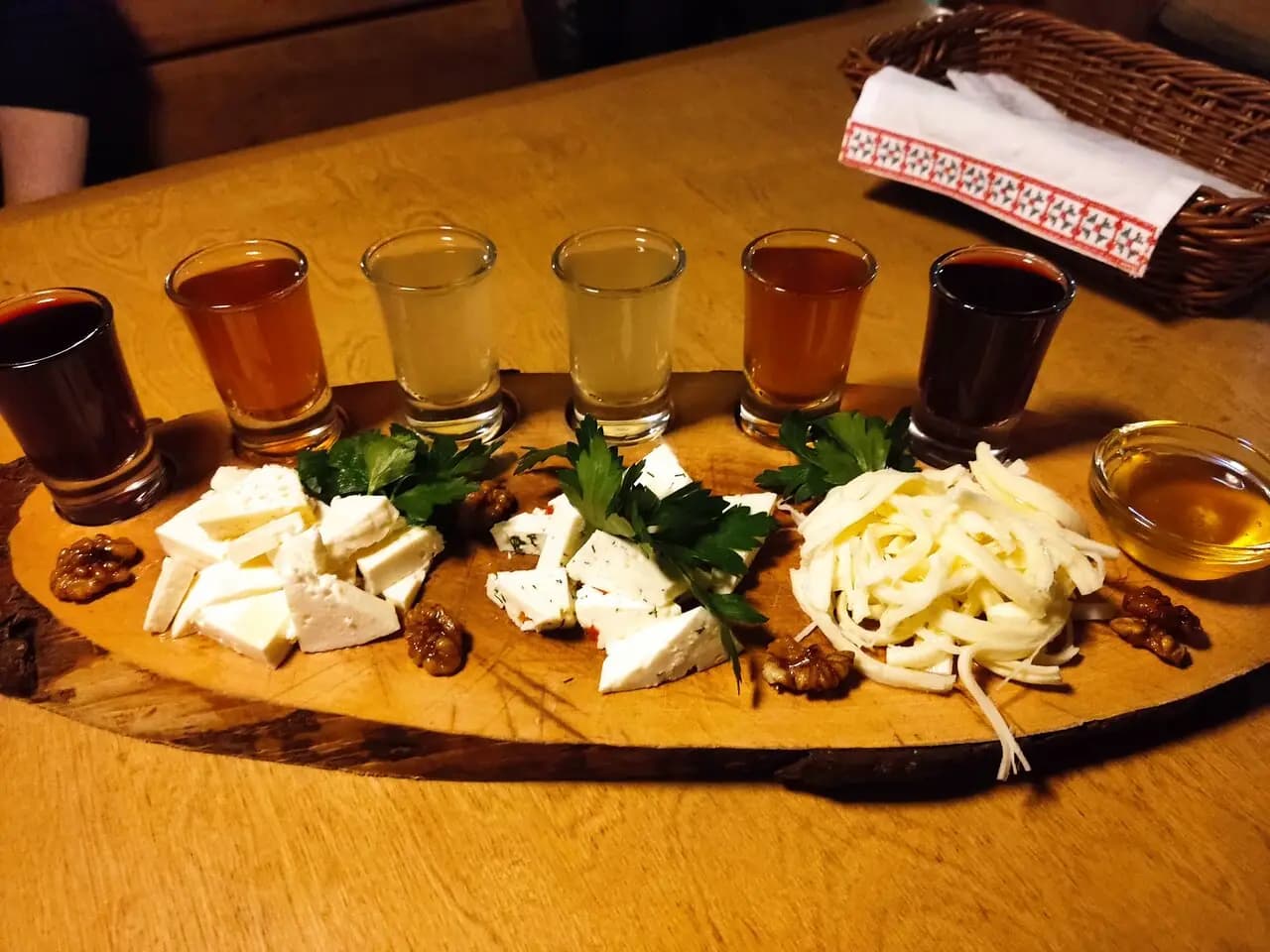 Борщ и сало