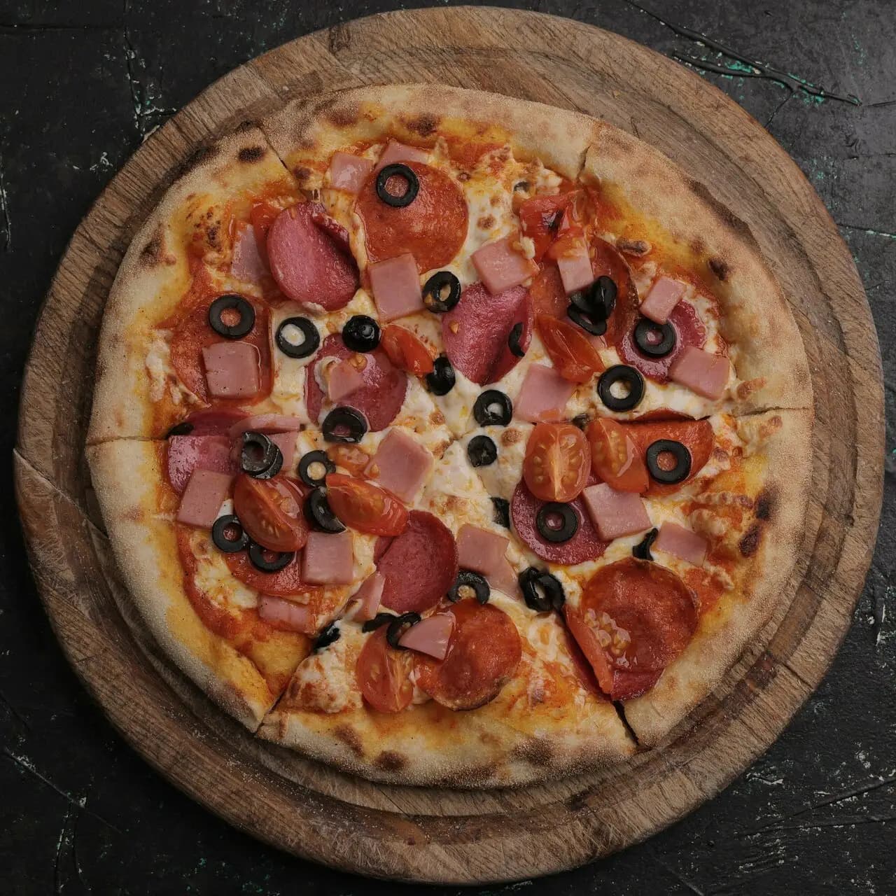 Пицца на углях