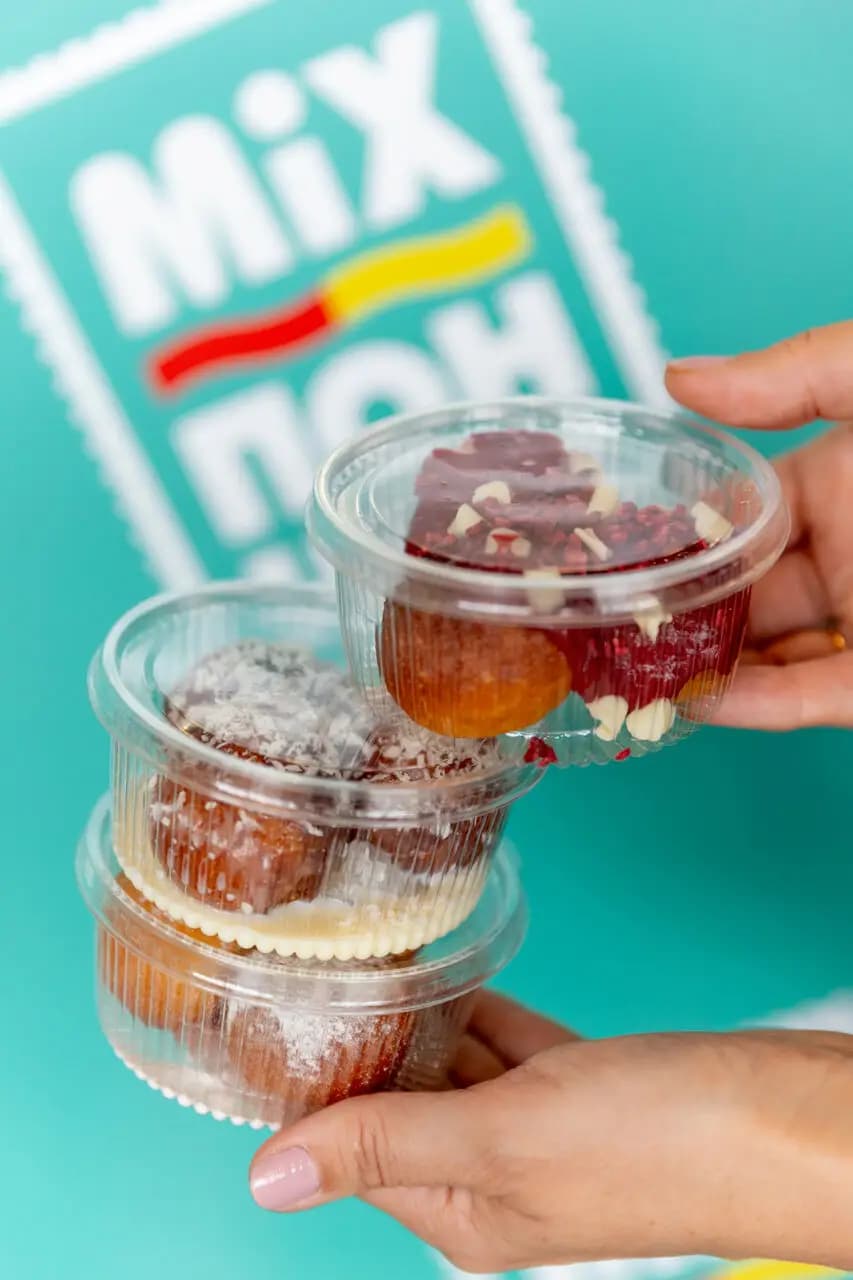 Микс пончик