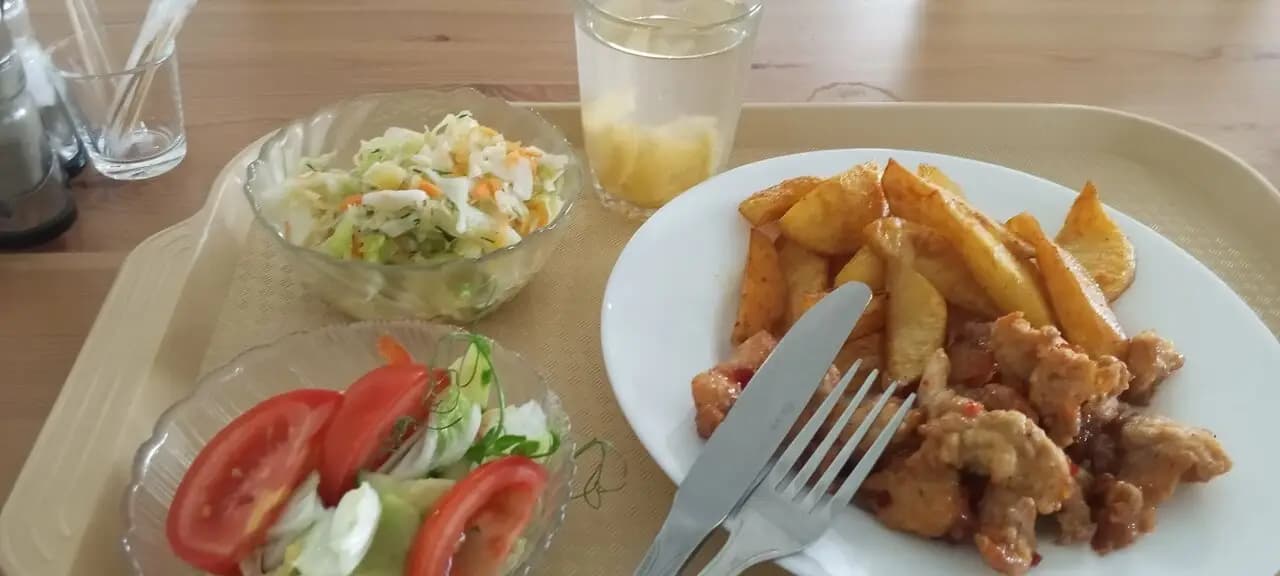 Зайди поешь