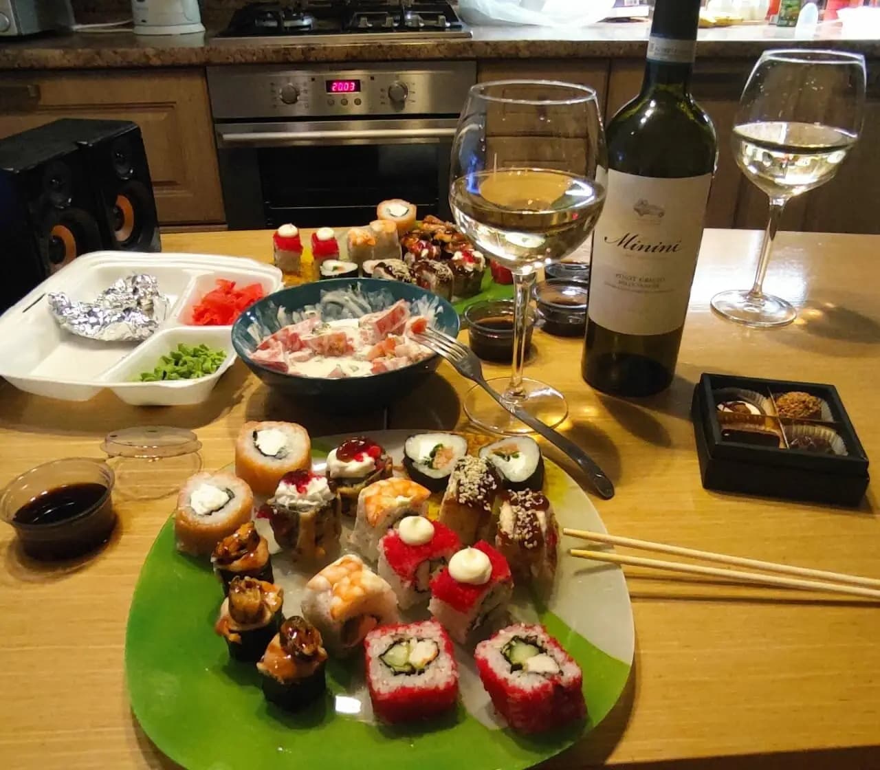 Лосось и сыр