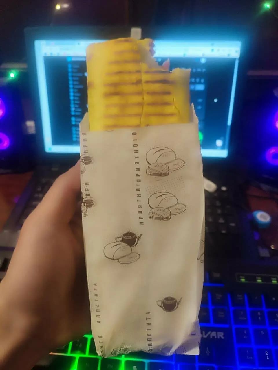 Шаурма на студенческой