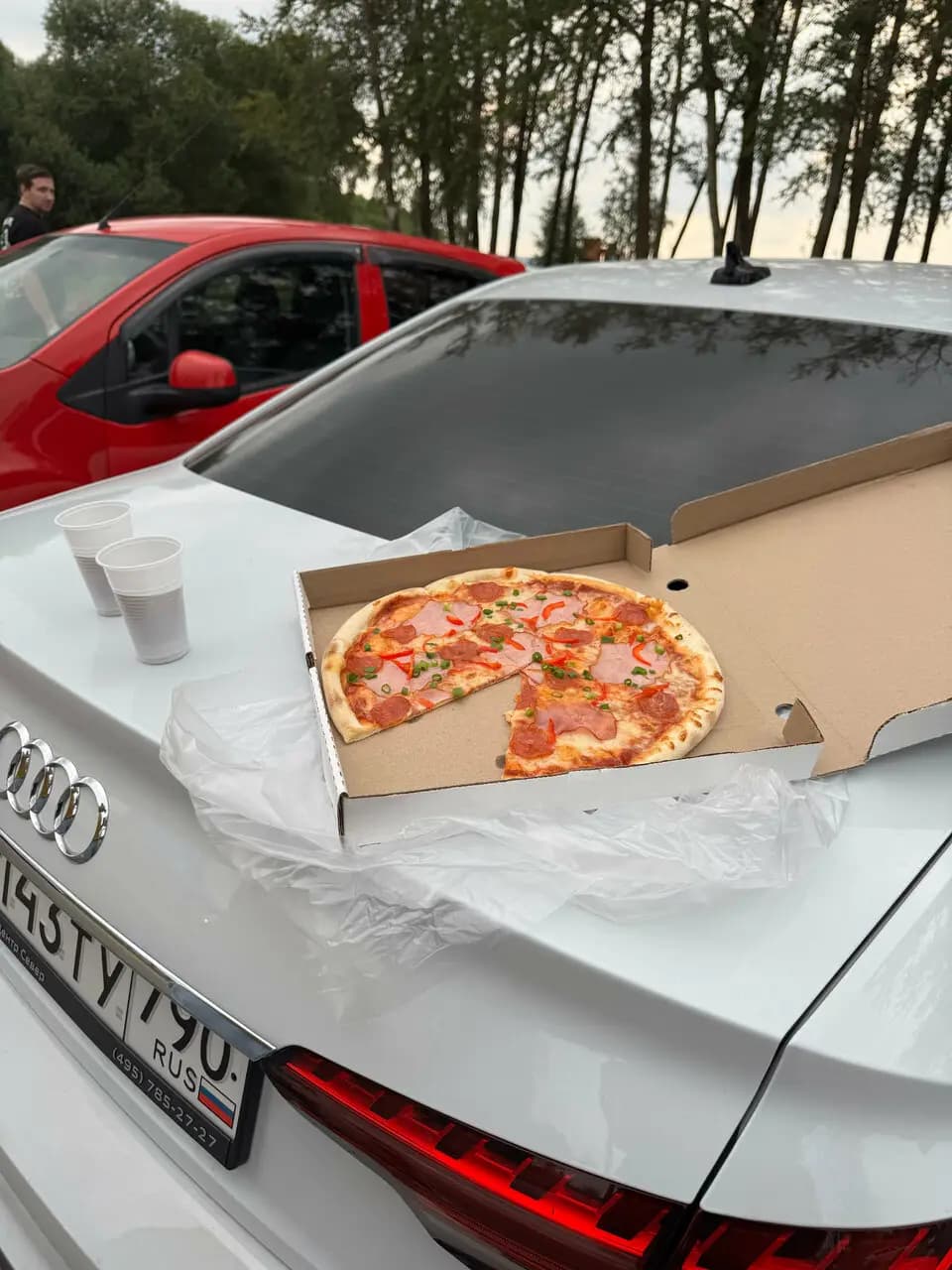 Паста пицца