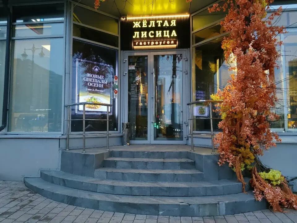 Жёлтая лисица