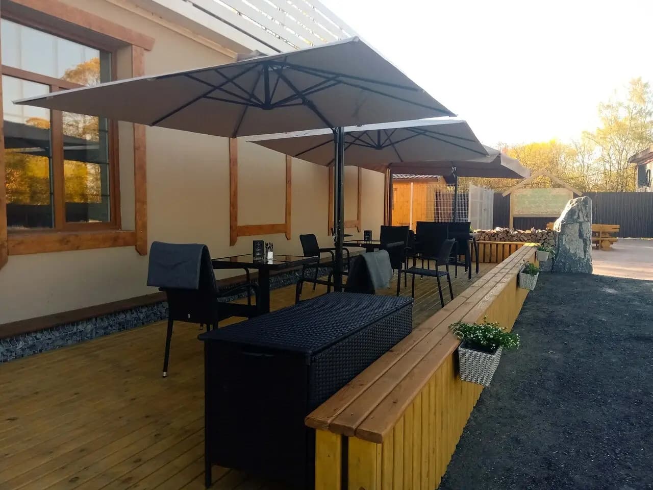 Деревня Яркое