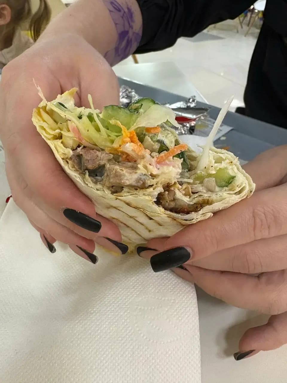 Огонь шаверма