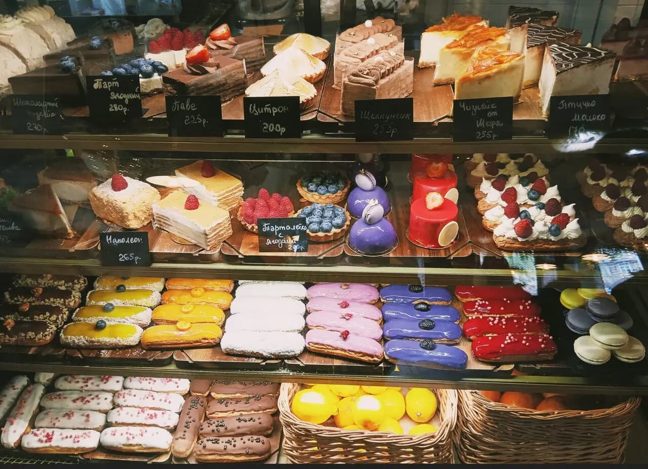 Хинкали&эклеры