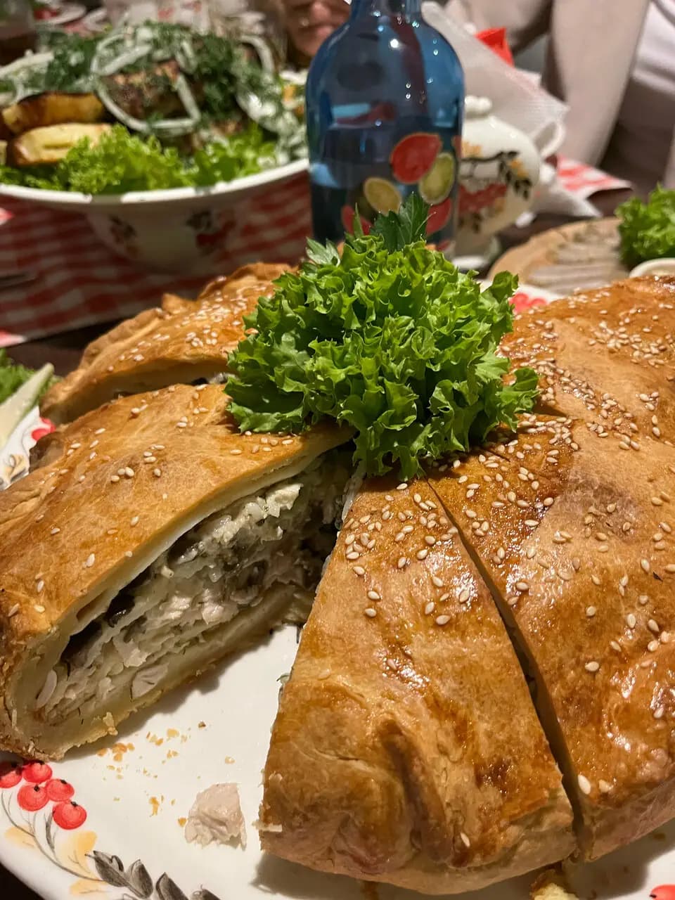 Хлеб и сало