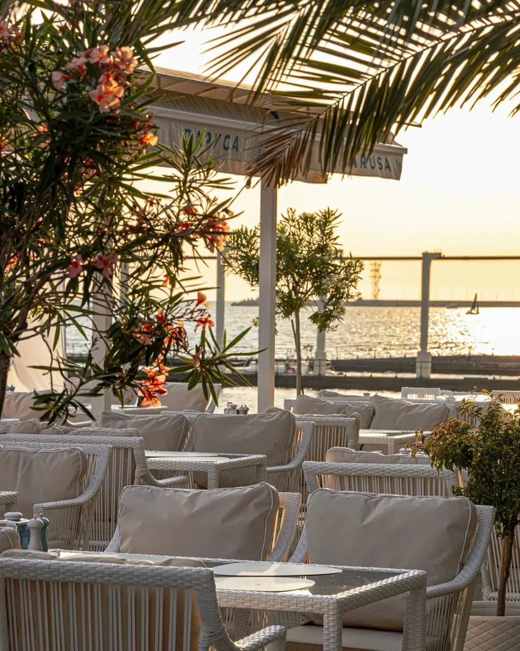 Паруса на море