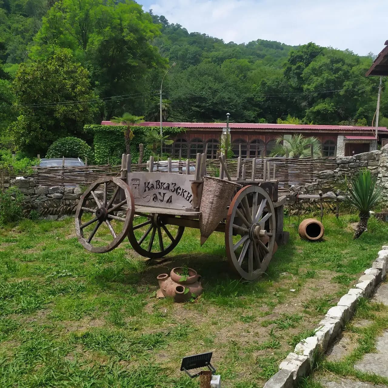 Кавказский аул