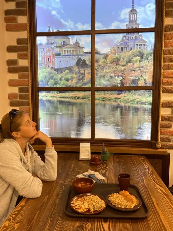 Монастырская трапезная