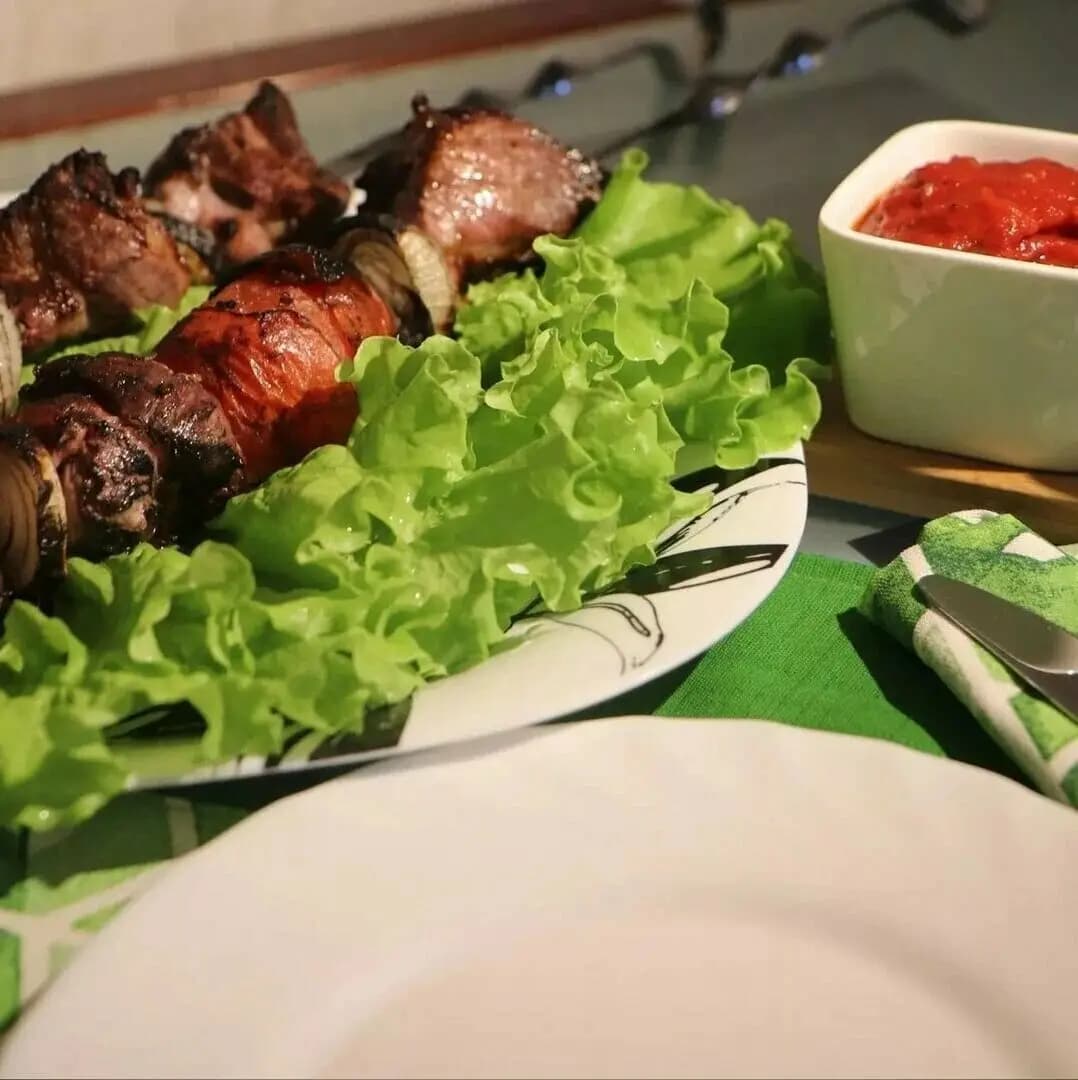 Два шашлыка