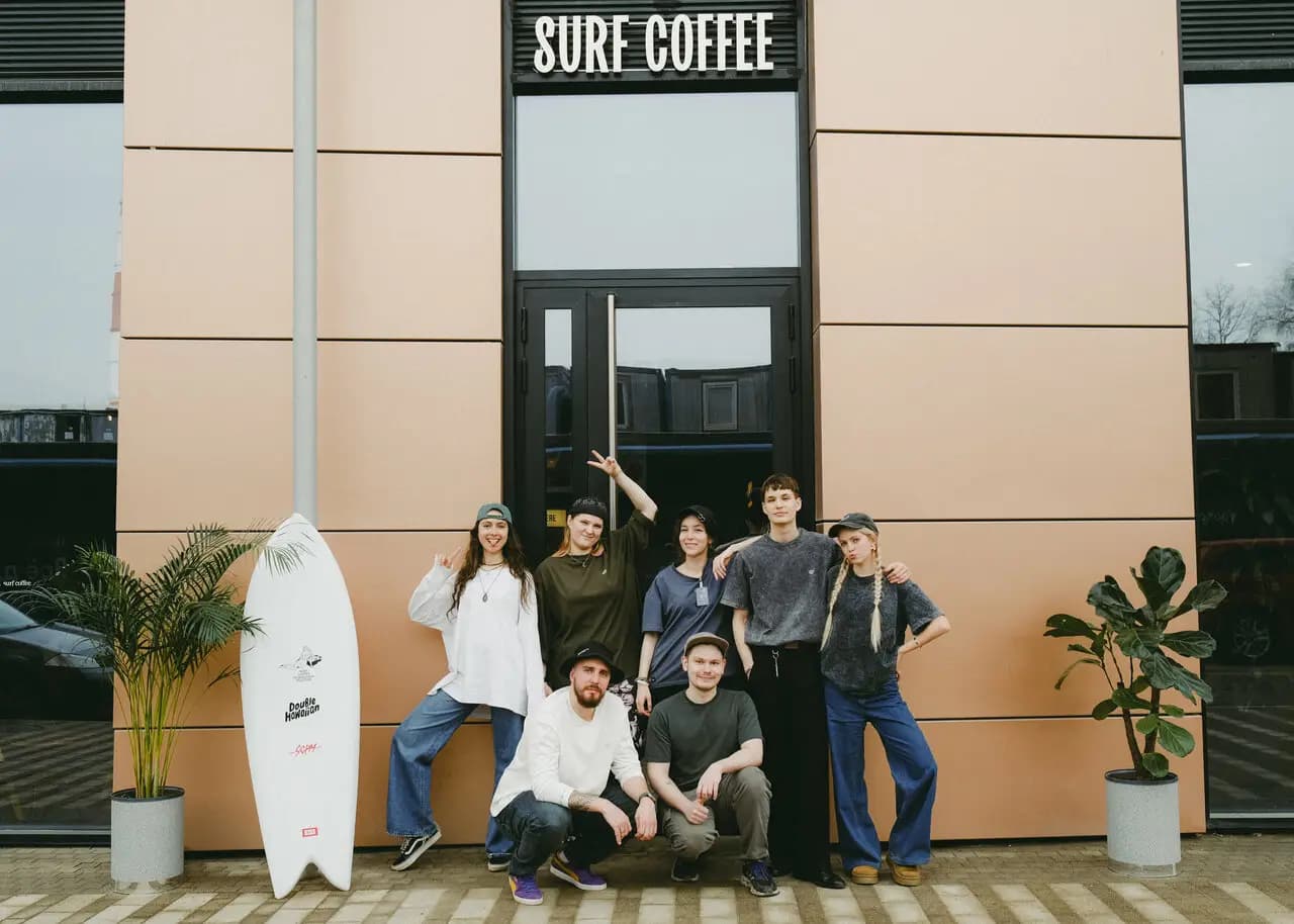 Surf Coffee X Overhead