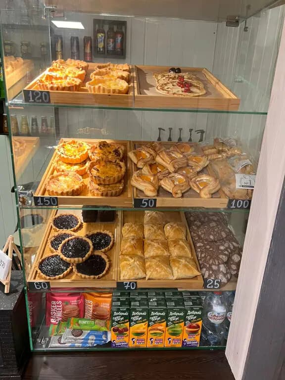 Блины у камина