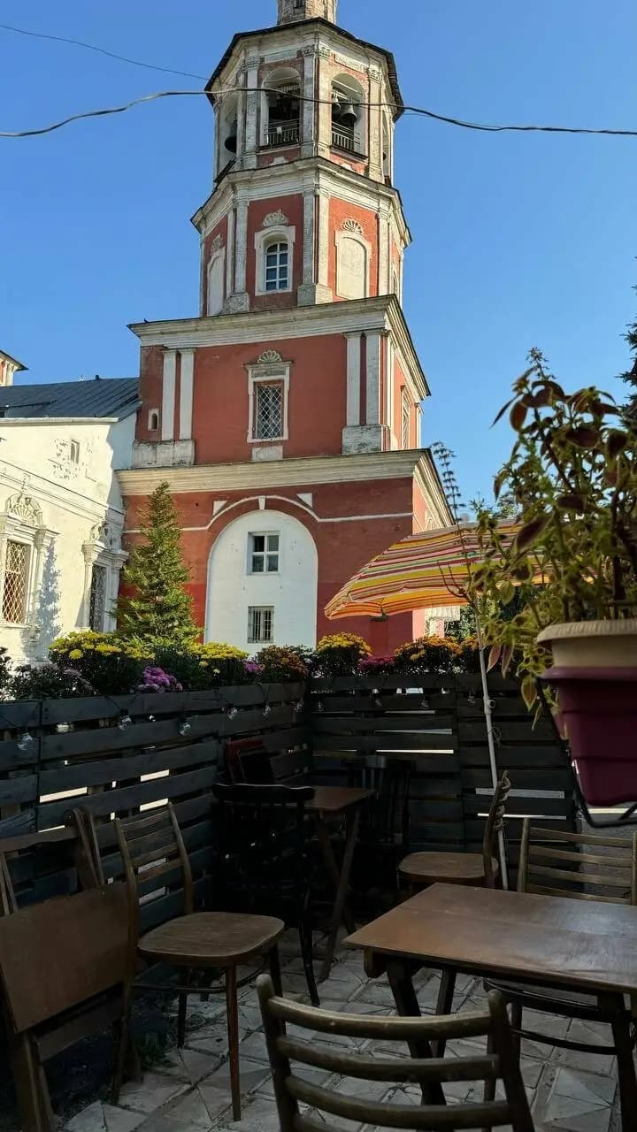 Блины у камина