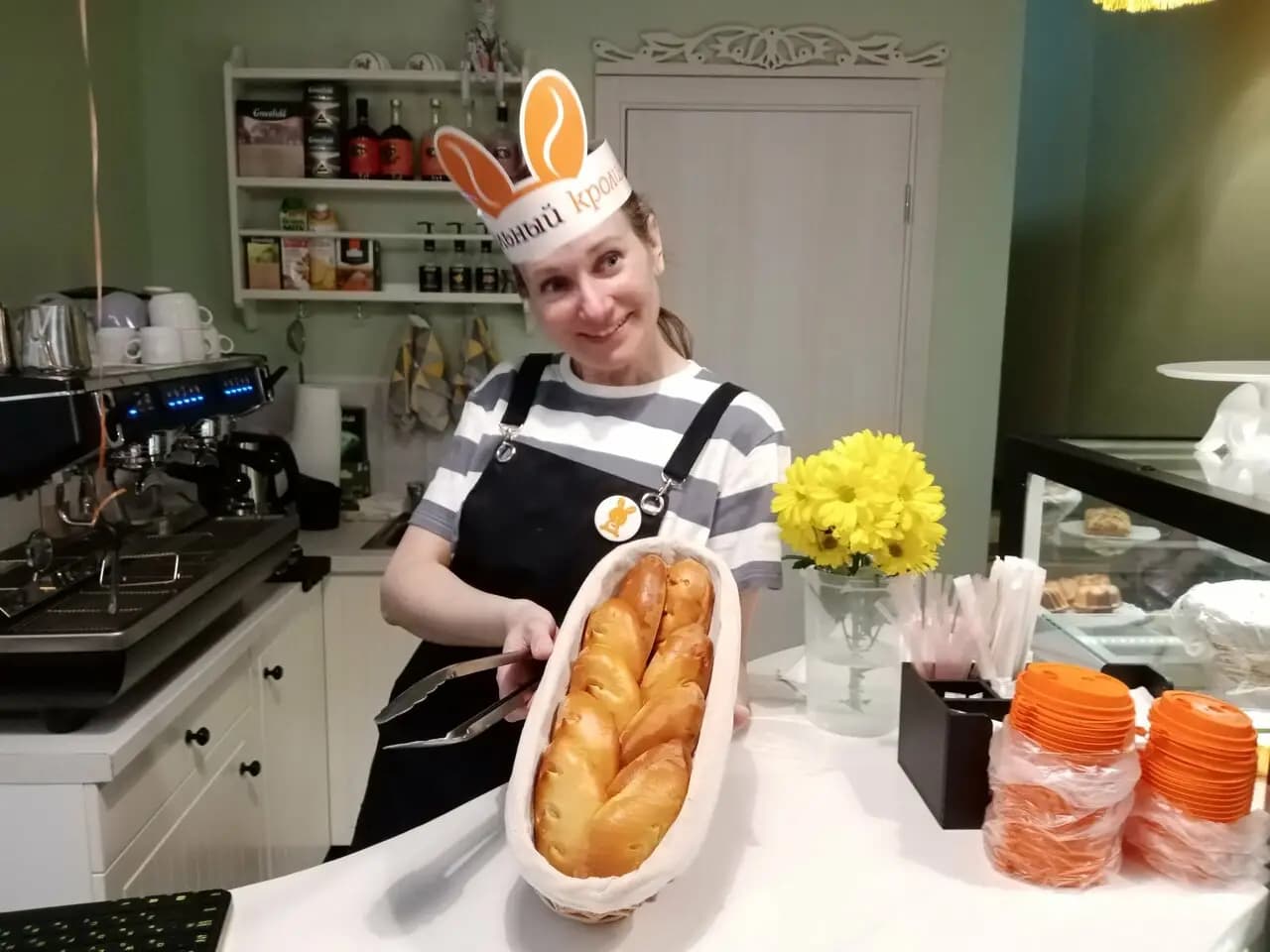 Довольный кролик