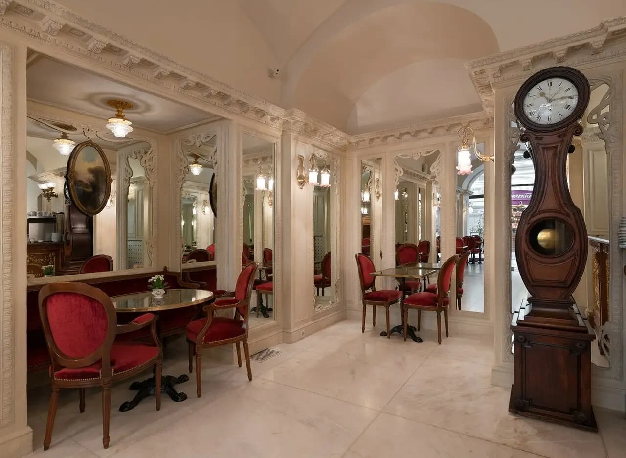 Пушкинъ у фонтана