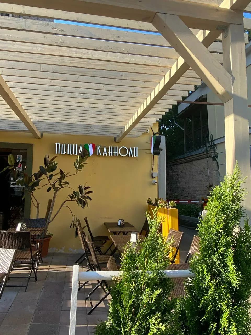 Пицца и Каноли