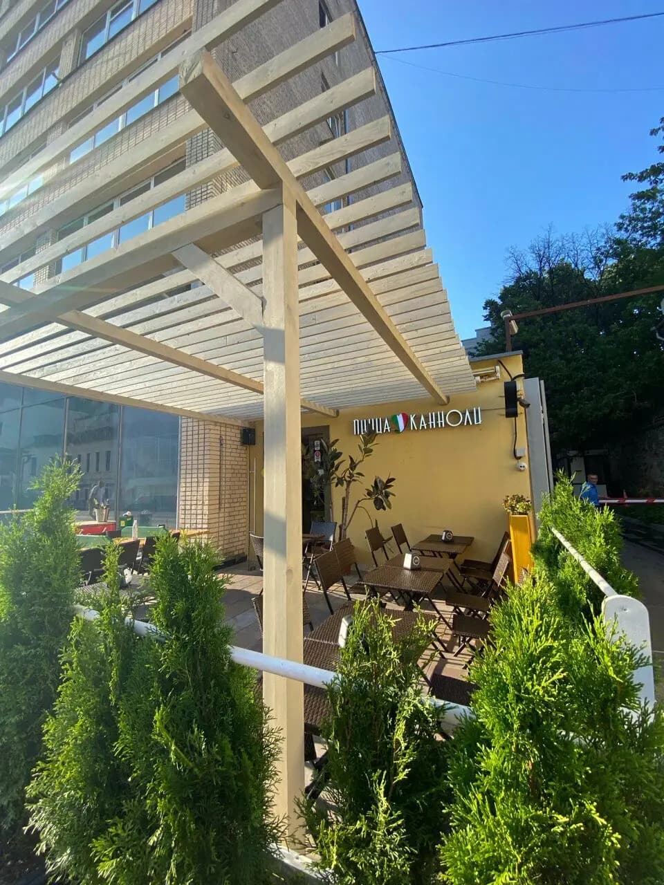 Пицца и Каноли