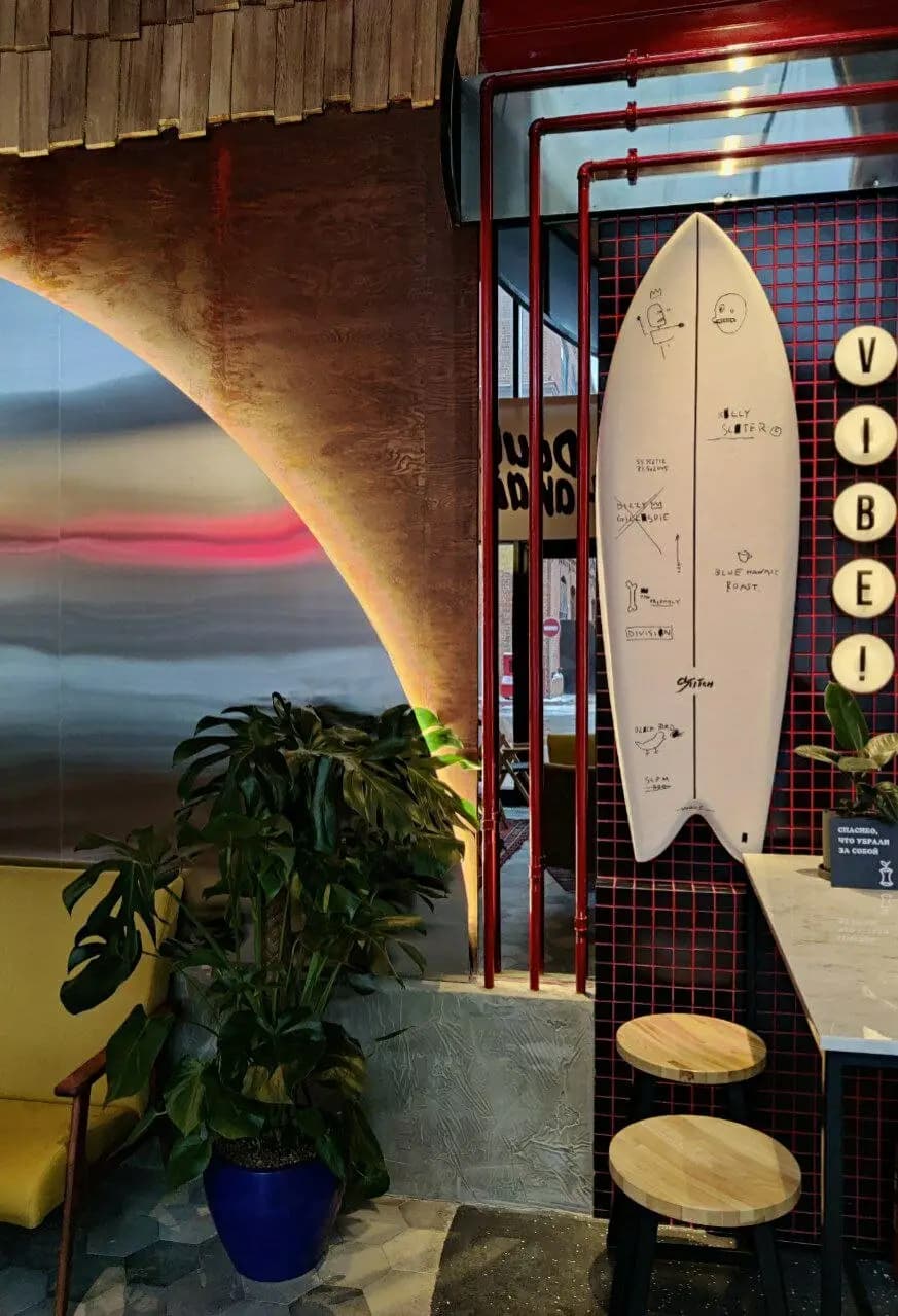 Surf Coffee X Stitch